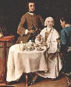 Pietro Longhi Besuch bei einem Lord Germany oil painting artist